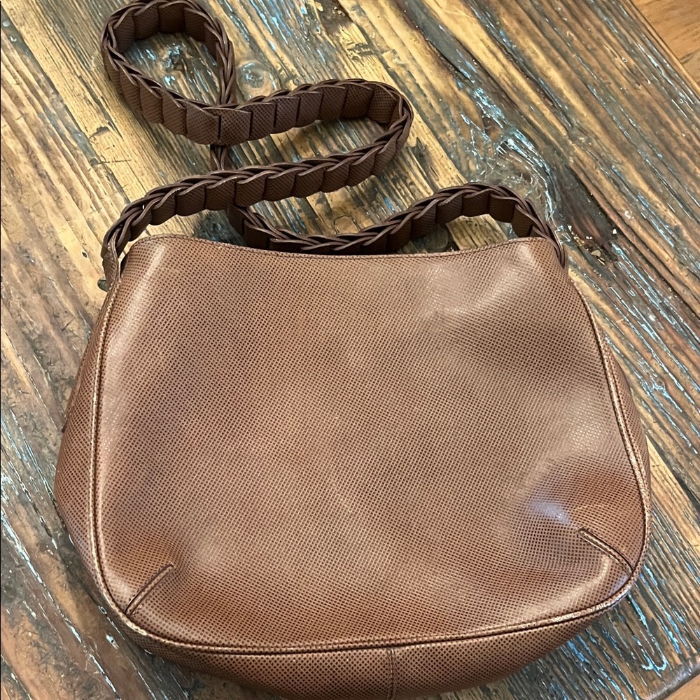 Bottega Veneta Brown Leather Bag